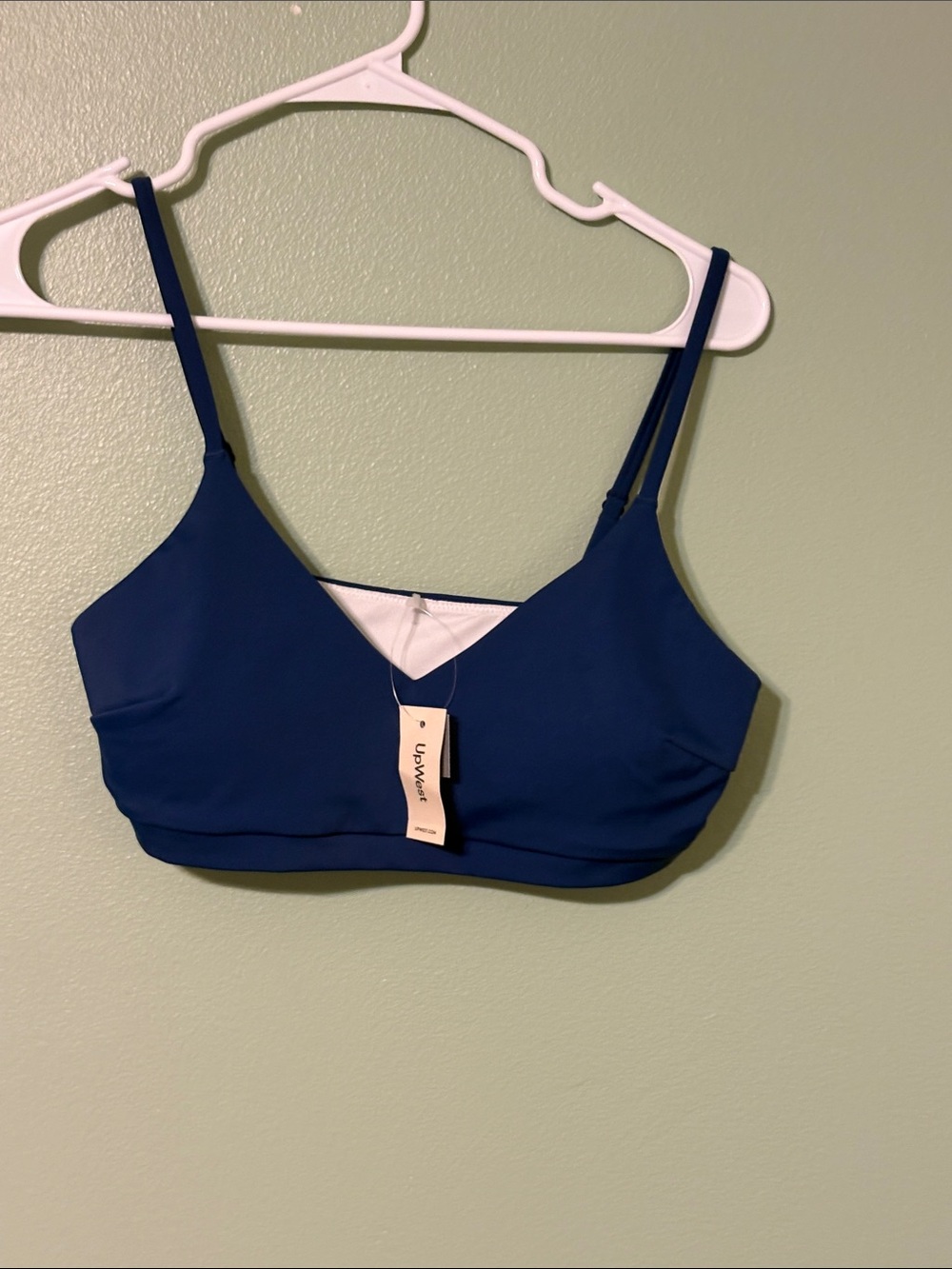 UpWest Navy Blue Bikini Top